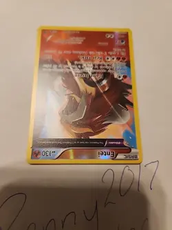 Pokemon Entei 15/98 XY - Ancient Origins Reverse Holo - Image 3
