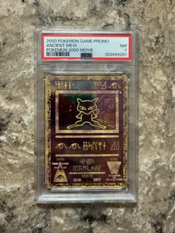 2000 Pokemon Movie 2000 Ancient Mew Promo - PSA 7 - Image 1