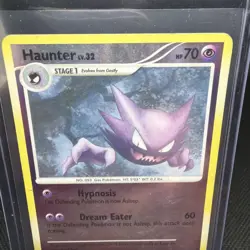 Haunter - Reverse Holo - 50/130 Diamond & Pearl - Pokemon TCG - 2007 MP - Image 2