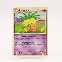 Exeggutor - 18/123 HeartGold SoulSilver Rare Pokemon - NM - Image 1