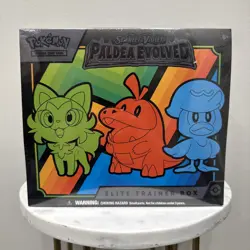 Paldea Evolved Elite Trainer Box Etb Scarlet & Violet Pokemon TCG **SEALED/NEW** - Image 1