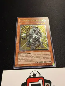 Crystal Beast Topaz Tiger - Ultimate Rare 1st Edition FOTB-EN004 - LP - YuGiOh - Image 2