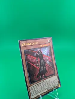 Yu-Gi-Oh! K9-00 Lupis JUSH-EN034 Ultra Rare - Image 1