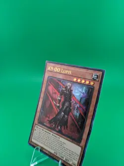 Yu-Gi-Oh! K9-00 Lupis JUSH-EN034 Ultra Rare - Image 2