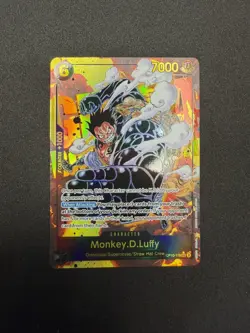 OP10-118 Monkey.D.Luffy SEC Alt Art Royal Blood One Piece TCG - English NM - Image 1