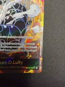 OP10-118 Monkey.D.Luffy SEC Alt Art Royal Blood One Piece TCG - English NM - Image 5