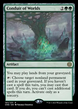 Contatto fra Mondi (V.2) (Conduit of Worlds (V.2)) - MtG PONE-IT - Image 1