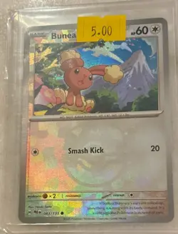 Pokemon TCG - BUNEARY (Master Ball Pattern) 083/131 Prismatic Evolutions NM/M - Image 1