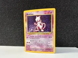 Mewtwo 10/102 Base Set Unlimited 1999 Holo Rare Pokemon Vintage NM Near MInt - Image 2