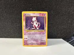 Mewtwo 10/102 Base Set Unlimited 1999 Holo Rare Pokemon Vintage NM Near MInt - Image 4