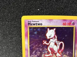 Mewtwo 10/102 Base Set Unlimited 1999 Holo Rare Pokemon Vintage NM Near MInt - Image 5