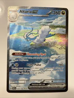 Pokemon TCG Altaria EX 253/182 Paradox Rift SIR NM Condition - Image 1
