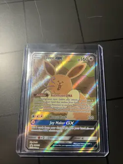 Pokemon TCG Eevee GX SM233 Full Art Promo Black Star Ultra Rare Holo NM - Image 1