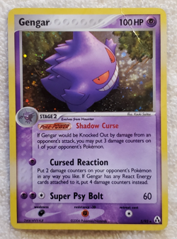 Gengar 5/92 Rare Holo English 2006 Pokemon Legend Maker LP - read description - Image 1