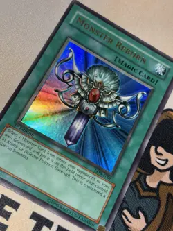 Monster Reborn LOB-E096 Ultra Rare 1st Edition Yu-Gi-Oh NM - Image 2