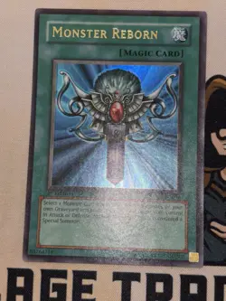 Monster Reborn LOB-E096 Ultra Rare 1st Edition Yu-Gi-Oh NM - Image 3