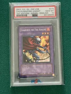 Vintage Yugioh 2002 Legend Of Blue Eyes White Dragon 1st Ed ASIAN ENG PSA LOT!! - Image 4