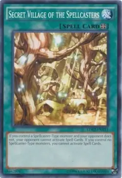 YUGIOH - Secret Village of the Spellcasters - LDK2-ENY33- Common - Unlimited Ed - Image 1