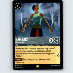 Disney Lorcana Rise of the Floodborn Namaari #189/204 - Image 1