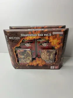 One Piece Card Game Illustration Box Vol. 5 NEW Lot Of 2 Boxes - Image 2