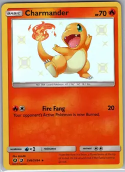Charmander SV6/SV94 Hidden Fates: Shiny Vault - Pokemon Card - NM - Image 1