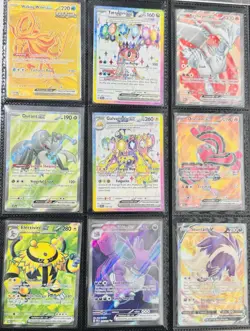 Pokemon TCG Lot Of 9 Full Art Ultra Rare Cards NM - Image 1
