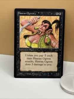 MTG Arabian Nights Lot (4) – Desert, Kird Ape, Flying Men, Hasran Ogress – 1993 - Image 2
