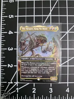 The Reaper, King No More 0004 ECC Extended Art MTG NM/M - Image 1