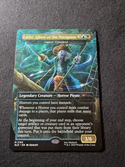Captain N'ghathrod "Eddie, Ghost of the Navigator" - Extended Art SLD NM MTG - Image 1