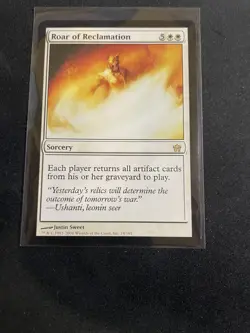 Mtg X1 Roar of Reclamation Fifth Dawn Magic The Gathering (Sorcery) - Image 1