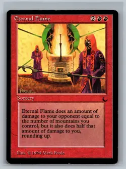 Magic The Gathering The Dark Eternal Flame MTG TCG CCG - Image 1