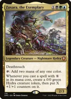 Zaxara - Hydra Tribal - X Spells Deck Commander/EDH MTG Magic The Gathering - Image 1