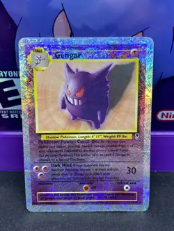 Gengar 11/110 Legendary Collection Reverse Holo Pokemon 2002 (HP) - Image 1