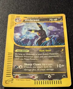 Pokemon SKYRIDGE - #H30/H32 Umbreon - Holo - ENG - Heavily Played - Image 4