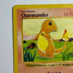 Pokemon TCG Charmander Shadowless Common Base Set 46/102 WOTC Vintage 1999 - Image 4
