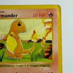 Pokemon TCG Charmander Shadowless Common Base Set 46/102 WOTC Vintage 1999 - Image 5