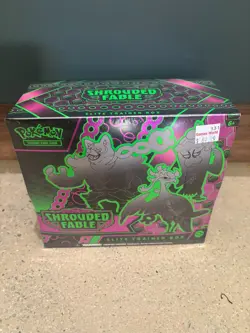 Pokemon TCG Scarlet & Violet - Shrouded Fable ETB Elite Trainer Box SEALED - Image 1