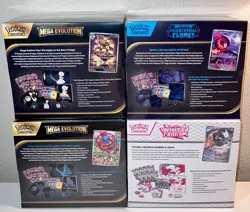 Pokemon Mega Evolution Elite Trainer Box Set, White Flare, Phantasmal Flames ETB - Image 3