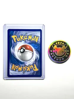 2026 Pikachu 051 Stamped Pokemon Day 30th Anniversary Promo with Coin - ID: F - Image 2