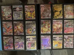 Pokemon Holo V Card Lot Pikachu Eldegoss Cinderace Kricketune Toxtricity Binder - Image 2