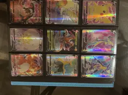 Pokemon Holo V Card Lot Pikachu Eldegoss Cinderace Kricketune Toxtricity Binder - Image 4