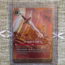 Disney Lorcana TCG The Sword of Shan-Yu - Item Shan-Yu 219/204 Regular Card - Image 1