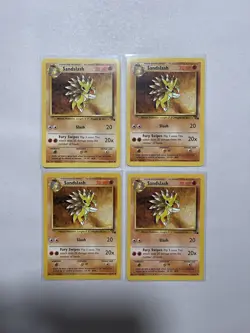 Sandslash 41/62 Fossil Set- 4 Card Lot Near Mint Condition Vintage WOTC - Image 1
