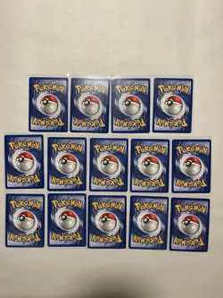 Tentacool 56/62 Fossil Set- 14 Card Lot Near Mint Vintage WOTC - Image 2