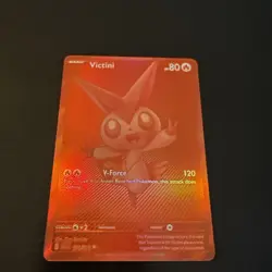 Victini 171/086 SV Black Bolt English Holo Fire Mythical Pokemon Card 2025 NM/M - Image 1