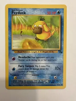 Psyduck - Fossil Set - Pokemon Card TCG - 1999-2000 - Image 1