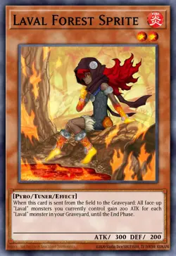 Laval Forest Sprite - HA05-EN011 Super Rare | Yu-Gi-Oh! Card - Image 1