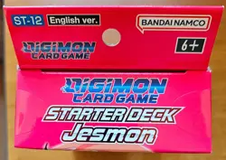 Digimon Jesmon Starter Deck : ST-12 New & Sealed TCG Trading Card Game 54 Cards - Image 3