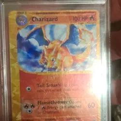Pokemon TCG - Charizard 039/165 Expedition Base Set Stage 2 Reverse Holo Rare - Image 1