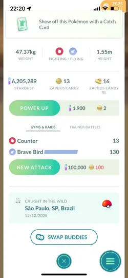 Pokemon Go Shiny Galerian Zapdos - Image 2